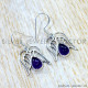 Amethyst 925 Sterling Silver Earrings (SJWE-1124) Amethyst 925 Sterling Silver Earrings (SJWE-1124)