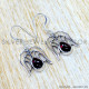 Garnet 925 Sterling Silver Earrings (SJWE-1128) Garnet 925 Sterling Silver Earrings (SJWE-1128)