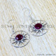 Ruby 925 Sterling Silver Earrings (SJWE-1139) Ruby 925 Sterling Silver Earrings (SJWE-1139)