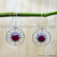 Ruby 925 Sterling Silver Earrings (SJWE-1139) Ruby 925 Sterling Silver Earrings (SJWE-1139)