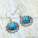 Turquoise 925 Sterling Silver Earrings (SJWE-1144) Turquoise 925 Sterling Silver Earrings (SJWE-1144)