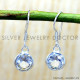 925 Sterling Silver Earrings (SJWE-1150) 925 Sterling Silver Earrings (SJWE-1150)