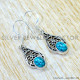Turquoise 925 Sterling Silver Earrings (SJWE-1154) Turquoise 925 Sterling Silver Earrings (SJWE-1154)