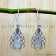 Chalcedony 925 Sterling Silver Earrings (SJWE-1158) Chalcedony 925 Sterling Silver Earrings (SJWE-1158)