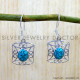 Turquoise 925 Sterling Silver Earrings (SJWE-1165) Turquoise 925 Sterling Silver Earrings (SJWE-1165)