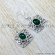 Green Onyx 925 Sterling Silver Earrings (SJWE-1166) Green Onyx 925 Sterling Silver Earrings (SJWE-1166)