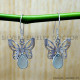 Chalcedony 925 Sterling Silver Earrings (SJWE-1167)