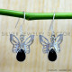 Black Onyx 925 Sterling Silver Earrings (SJWE-1169) Black Onyx 925 Sterling Silver Earrings (SJWE-1169)