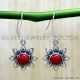 Coral 925 Sterling Silver Earrings (SJWE-1176) Coral 925 Sterling Silver Earrings (SJWE-1176)