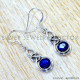 Sapphire 925 Sterling Silver Earrings (SJWE-1178) Sapphire 925 Sterling Silver Earrings (SJWE-1178)