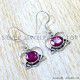 Ruby 925 Sterling Silver Earrings (SJWE-1183) Ruby 925 Sterling Silver Earrings (SJWE-1183)