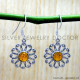 Amber 925 Sterling Silver Earrings (SJWE-1189) Amber 925 Sterling Silver Earrings (SJWE-1189)