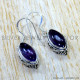 Amethyst 925 Sterling Silver Earrings (SJWE-1193) Amethyst 925 Sterling Silver Earrings (SJWE-1193)