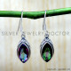 Mystic Topaz 925 Sterling Silver Earrings (SJWE-1196) Mystic Topaz 925 Sterling Silver Earrings (SJWE-1196)
