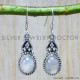 Rainbow Moonstone 925 Sterling Silver Earrings (SJWE-12)