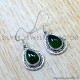 Green Onyx 925 Sterling Silver Earrings (SJWE-1201) Green Onyx 925 Sterling Silver Earrings (SJWE-1201)