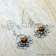 Tiger Eye 925 Sterling Silver Earrings (SJWE-1209)