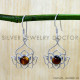 Tiger Eye 925 Sterling Silver Earrings (SJWE-1209)