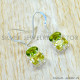 Citrine 925 Sterling Silver Earrings (SJWE-1212)