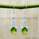 Peridot 925 Sterling Silver Earrings (SJWE-1220)