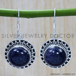 Sunstone 925 Sterling Silver Earrings (SJWE-124)
