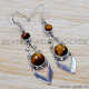 Tiger Eye 925 Sterling Silver Earrings (SJWE-125) Tiger Eye 925 Sterling Silver Earrings (SJWE-125)