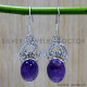 Amethyst 925 Sterling Silver Earrings (SJWE-127) Amethyst 925 Sterling Silver Earrings (SJWE-127)