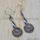 Rose Quartz 925 Sterling Silver Earrings (SJWE-13) Rose Quartz 925 Sterling Silver Earrings (SJWE-13)