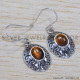 Tiger Eye 925 Sterling Silver Earrings (SJWE-131) Tiger Eye 925 Sterling Silver Earrings (SJWE-131)