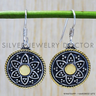 925 Sterling Silver Earrings (SJWE-136) 925 Sterling Silver Earrings (SJWE-136)