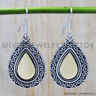 925 Sterling Silver Earrings (SJWE-138) 925 Sterling Silver Earrings (SJWE-138)