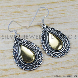 925 Sterling Silver Earrings (SJWE-138)