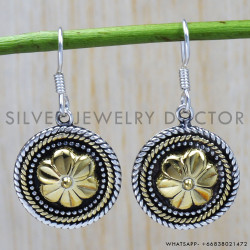 925 Sterling Silver Earrings (SJWE-139)