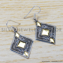925 Sterling Silver Earrings (SJWE-144)