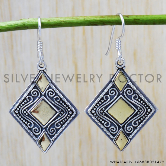 925 Sterling Silver Earrings (SJWE-144)