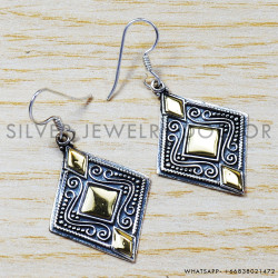 925 Sterling Silver Earrings (SJWE-145)