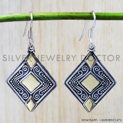 925 Sterling Silver Earrings (SJWE-145)