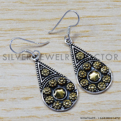 925 Sterling Silver Earrings (SJWE-147)