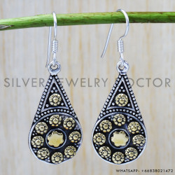 925 Sterling Silver Earrings (SJWE-147)