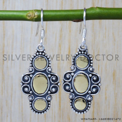 925 Sterling Silver Earrings (SJWE-150)