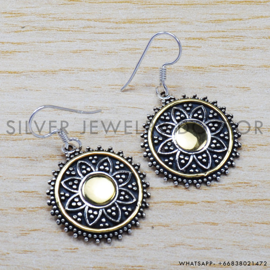 925 Sterling Silver Earrings (SJWE-151) 925 Sterling Silver Earrings (SJWE-151)