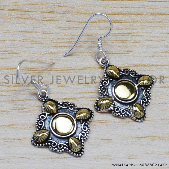 925 Sterling Silver Earrings (SJWE-153) 925 Sterling Silver Earrings (SJWE-153)