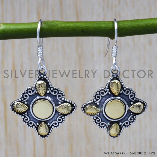 925 Sterling Silver Earrings (SJWE-153) 925 Sterling Silver Earrings (SJWE-153)