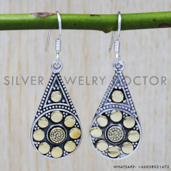 925 Sterling Silver Earrings (SJWE-155)