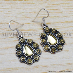 925 Sterling Silver Earrings (SJWE-156)