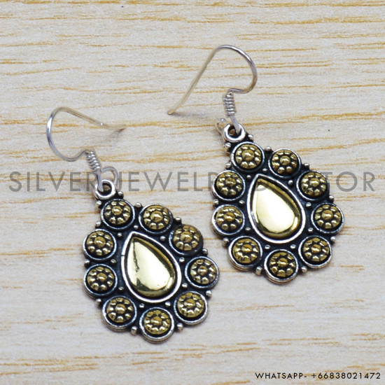925 Sterling Silver Earrings (SJWE-156) 925 Sterling Silver Earrings (SJWE-156)