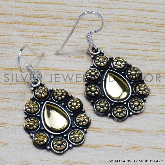 925 Sterling Silver Earrings (SJWE-158) 925 Sterling Silver Earrings (SJWE-158)
