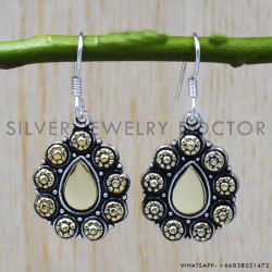 925 Sterling Silver Earrings (SJWE-158)