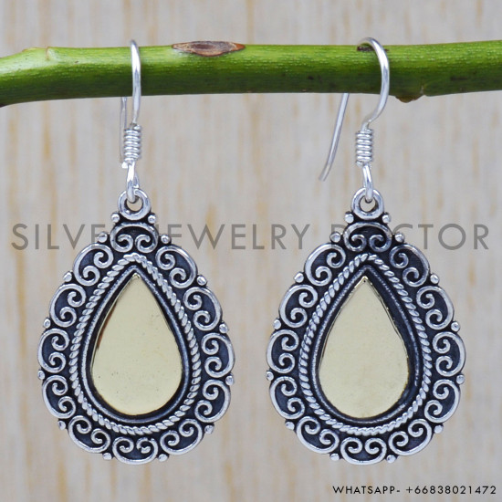 925 Sterling Silver Earrings (SJWE-160) 925 Sterling Silver Earrings (SJWE-160)