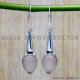 Rose Quartz 925 Sterling Silver Earrings (SJWE-181) Rose Quartz 925 Sterling Silver Earrings (SJWE-181)